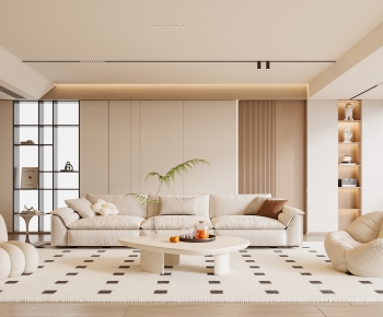 Modern A Living Room-ID:951461084