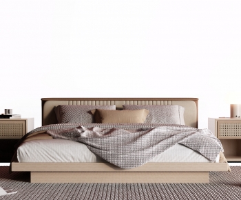 Modern Double Bed-ID:836060055