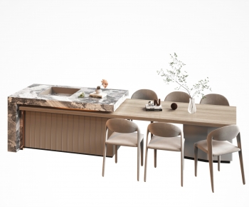 Modern Dining Table And Chairs-ID:255811936
