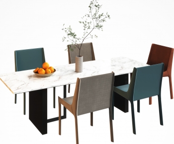 Modern Dining Table And Chairs-ID:191016916