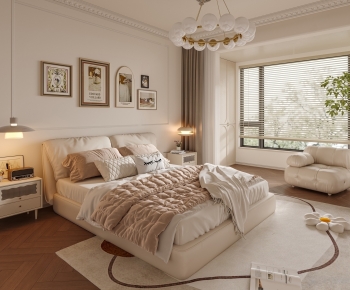 French Style Bedroom-ID:662386897