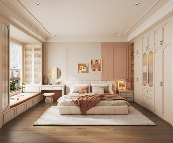 French Style Bedroom-ID:373501064