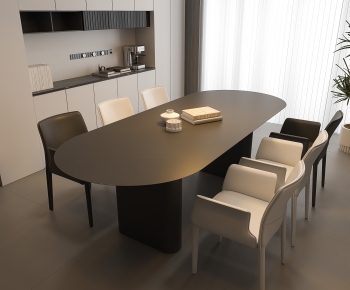 Modern Dining Table And Chairs-ID:793011273