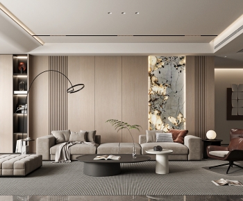 Modern A Living Room-ID:265290717