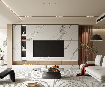 Modern A Living Room-ID:704699042