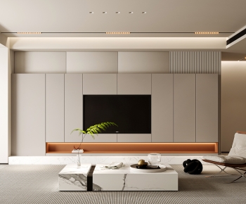 Modern A Living Room-ID:681049116