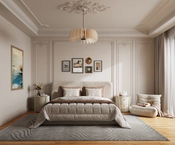 French Style Bedroom-ID:591839089
