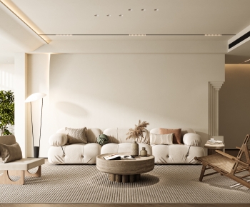 Wabi-sabi Style A Living Room-ID:487756018