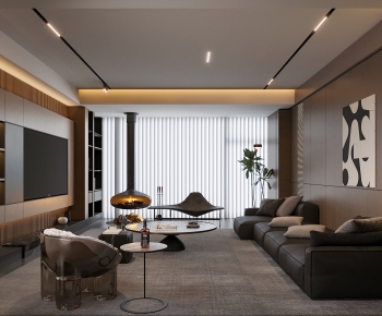 Modern A Living Room-ID:655319744