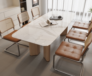 Modern Dining Table And Chairs-ID:221498973