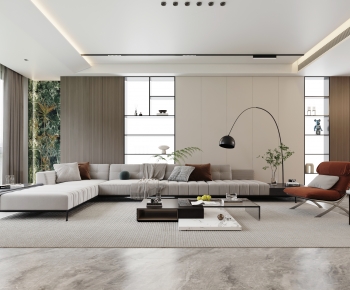 Modern A Living Room-ID:384179124