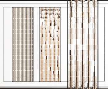 New Chinese Style Glass Screen Partition-ID:946836956