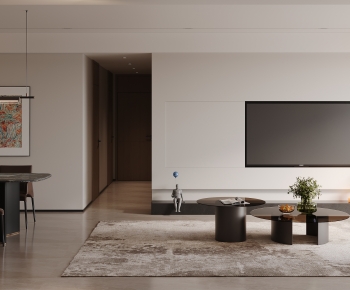 Modern A Living Room-ID:593658922