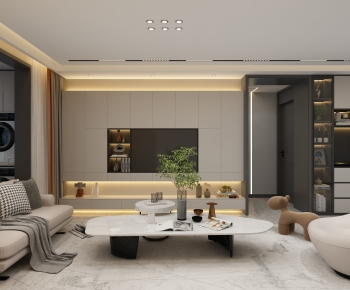 Modern A Living Room-ID:861020094