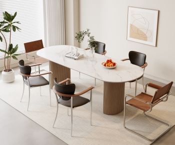 Modern Dining Table And Chairs-ID:622848992