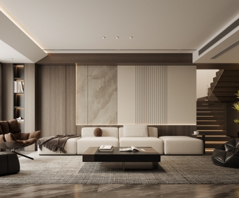 Modern A Living Room-ID:952125079