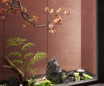New Chinese Style Plant Landscaping-ID:925340898