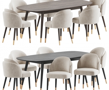 Modern Dining Table And Chairs-ID:298245919