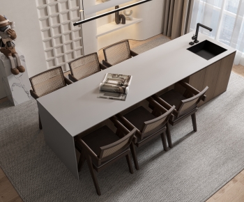 Modern Dining Table And Chairs-ID:410221102