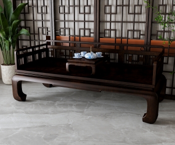 New Chinese Style Arhat Bed-ID:943759927