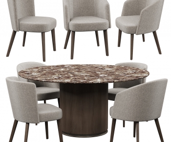 Modern Dining Table And Chairs-ID:987118015