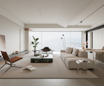 Modern A Living Room-ID:679579977