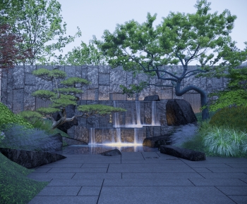 New Chinese Style Landscape Wall-ID:598016981