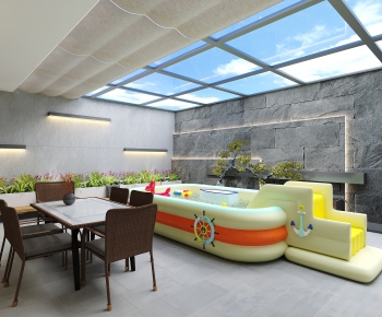 New Chinese Style Glass Sun Room-ID:555517914