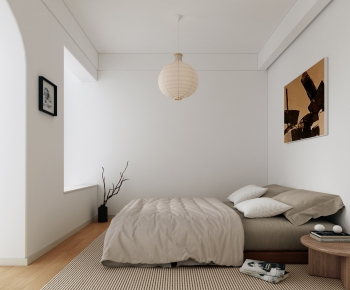 Wabi-sabi Style Bedroom-ID:955701114