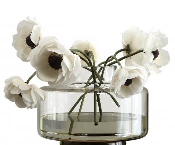 现代海葵花束 花瓶摆件-ID:531136042