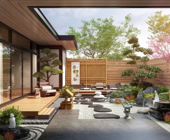 New Chinese Style Courtyard/landscape-ID:940359122