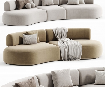 Modern Curved Sofa-ID:240473035