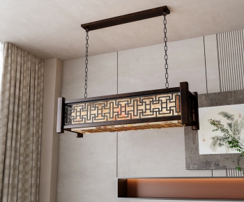 New Chinese Style Long Chandelier-ID:358233938