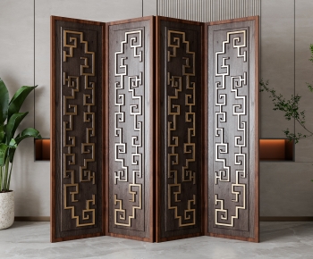 New Chinese Style Chinese Style Wooden Screen Partition-ID:240165006