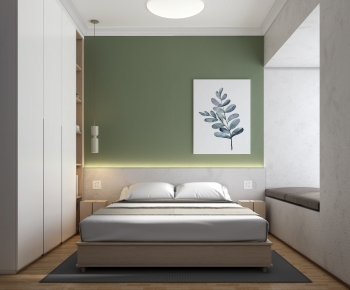 Nordic Style Bedroom-ID:487880754
