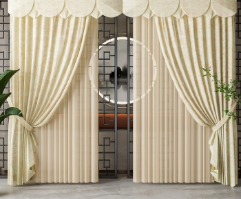 New Chinese Style The Curtain-ID:321043019