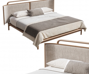 Modern Double Bed-ID:577138901