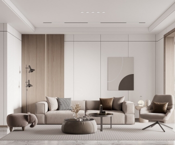 Modern A Living Room-ID:300219068