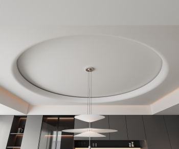 Modern Suspended Ceiling-ID:589917905