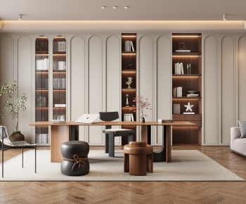 French Style Study Space-ID:770944127