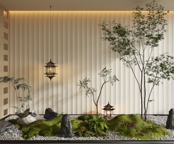 New Chinese Style Plant Landscaping-ID:462749004