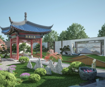 Chinese Style Courtyard/landscape-ID:821738006