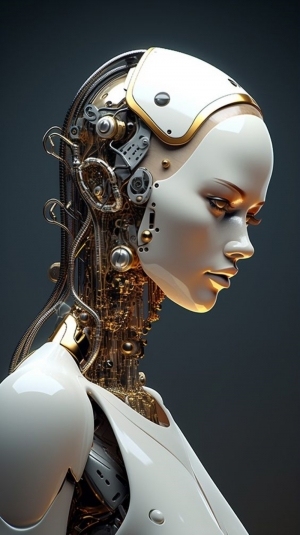 未来女性机器人-ID:5943023