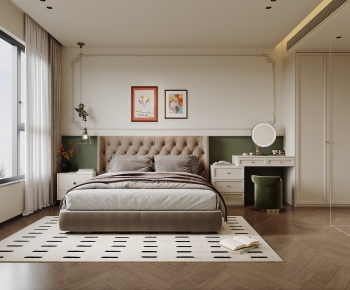 French Style Bedroom-ID:511701119