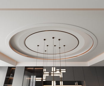 Modern Suspended Ceiling-ID:861555106