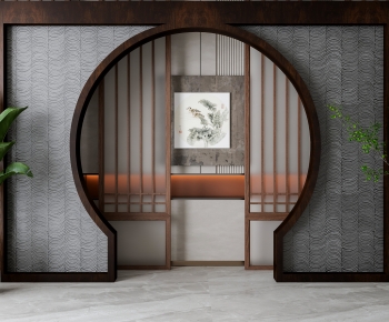 New Chinese Style Door-ID:459595929