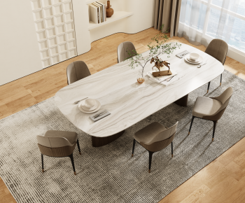 Modern Dining Table And Chairs-ID:868719103