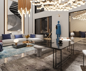 Modern A Living Room-ID:202107911