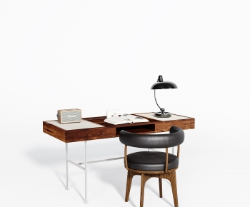 Modern Computer Desk And Chair-ID:183044912