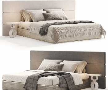 Modern Double Bed-ID:450566053